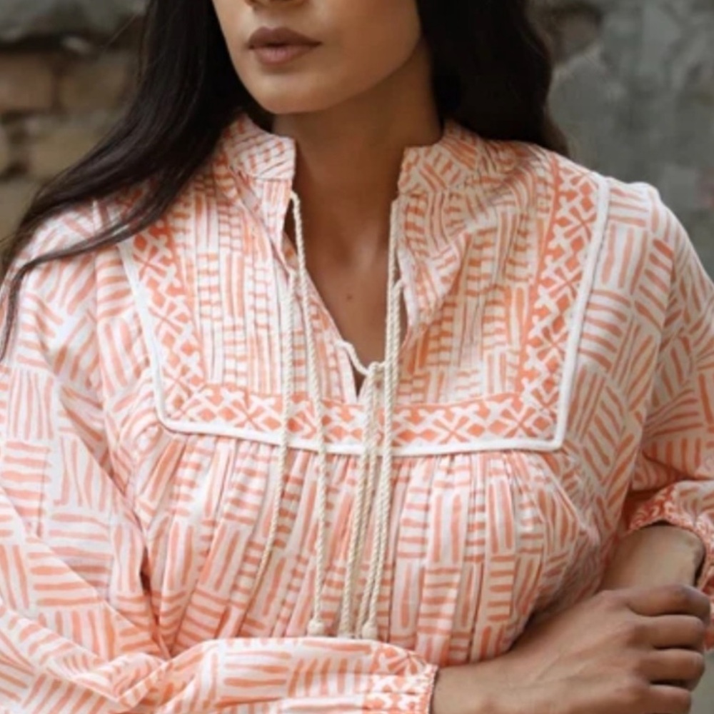 Tuckernuck MAREA Coral Endless Summer Kaftan - Picture 6 of 11